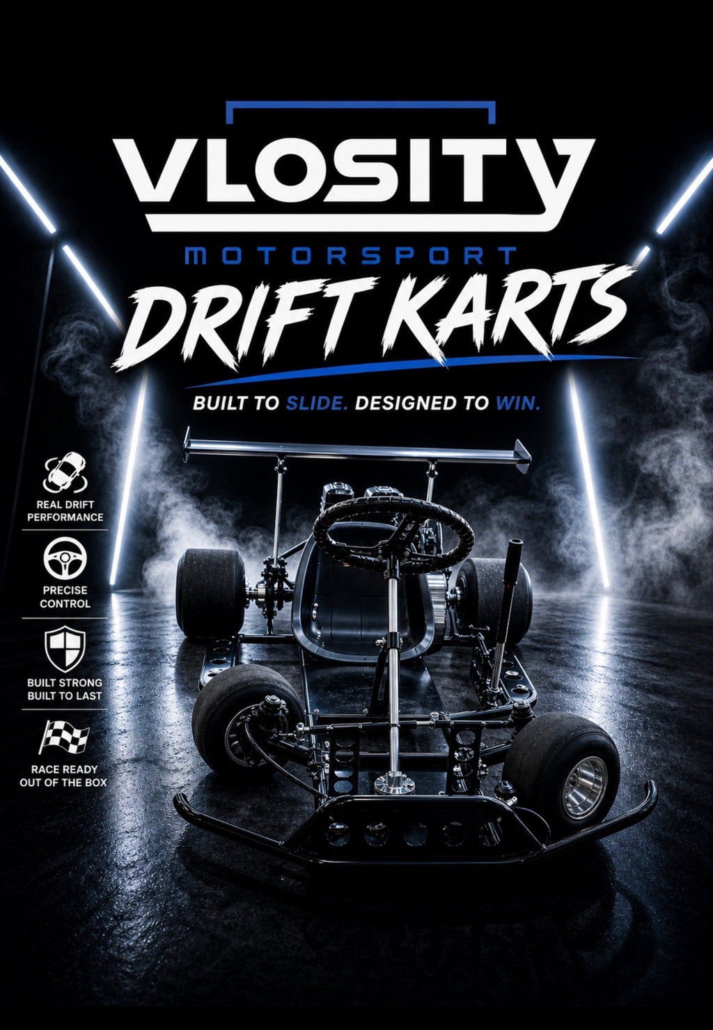Vlosity Motorsport Drift Kart