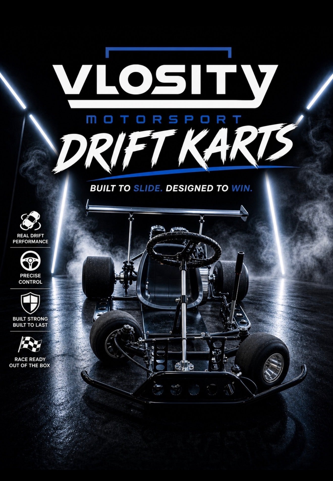 Vlosity Motorsport Drift Kart