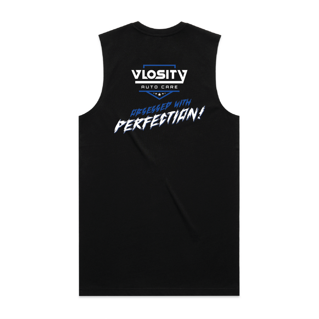 Vlosity Auto Care singlet in black