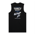Vlosity Motorsport singlet in black